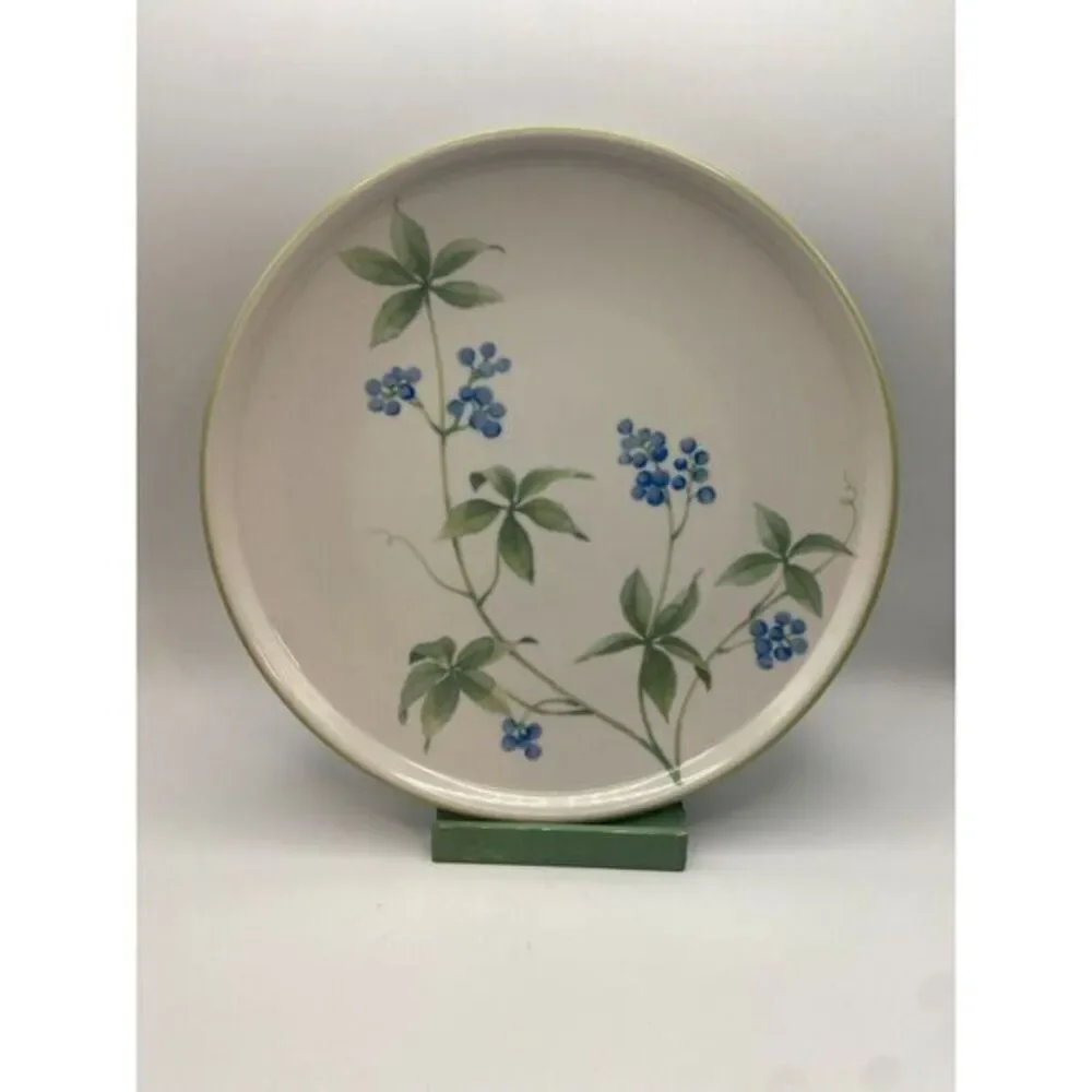 Noritake Stoneware‎ Whisper Dinner Plate (s) Blueberries